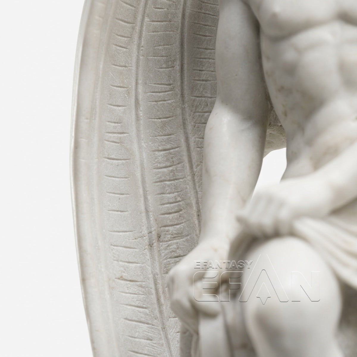 Lucifer — Fallen Angel Marble Statue for Outdoor