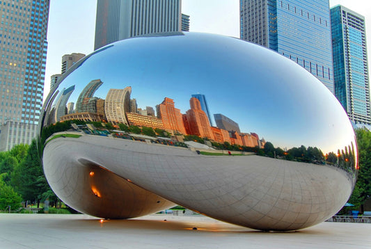 Where Is the Big Bean Statue Located?