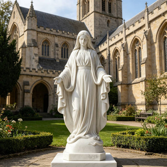 How to Choose the Right Size Marble Virgin Mary Statue?