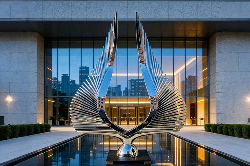 Why Stainless Steel Sculptures Are Perfect for Outdoor Spaces