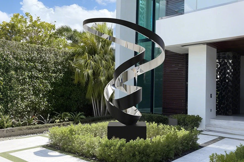 Stainless Steel Sculptures for Villas: Indoor and Outdoor Placement Ideas