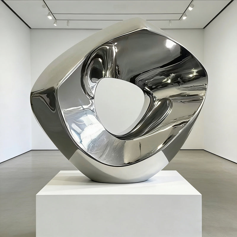 High Quality Modern Abstract Cube Sculpture EFS-40