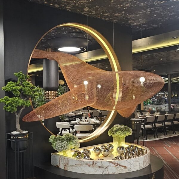 Indoor Stainless Steel Sculpture