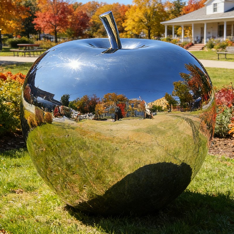 apple sculpture