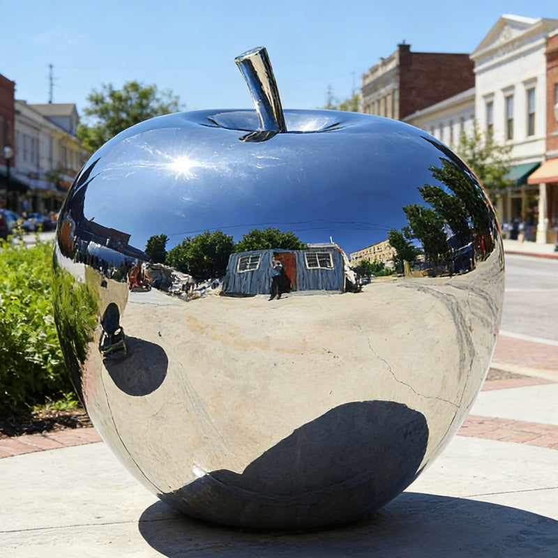 apple sculpture