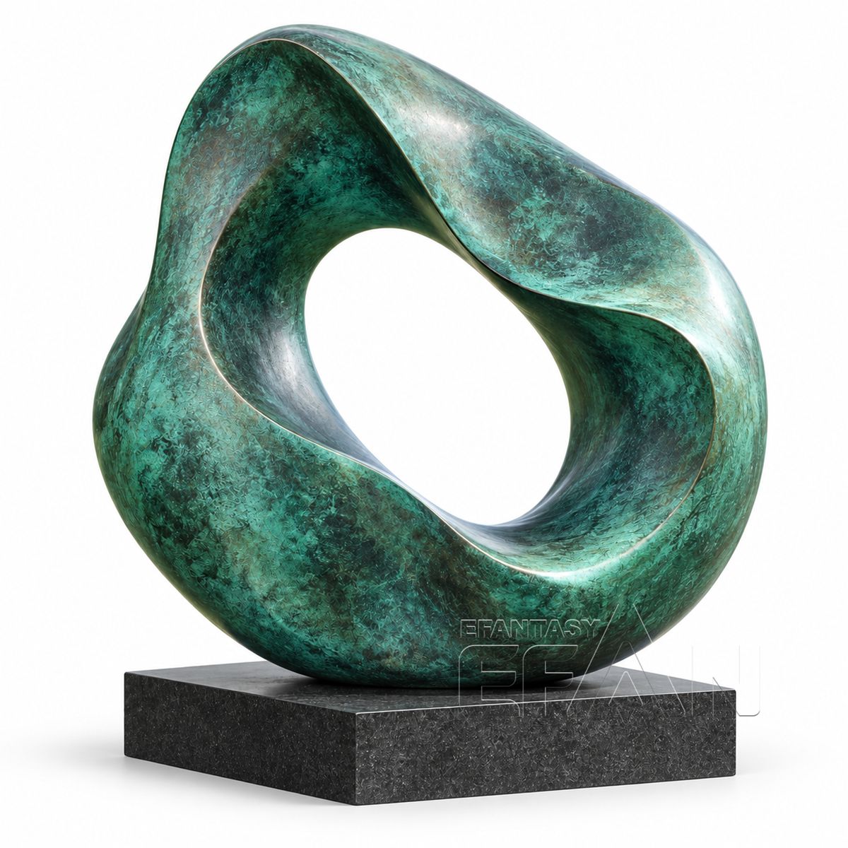 Modern Bronze Abstract Hollow Sculpture for Villa Garden & Courtyard