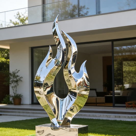Modern Outdoor Art Stainless Steel Soar Sculpture EFS-14
