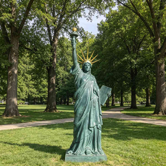 Classic Iconic Outdoor Bronze Statue of Liberty Replica EFB-32