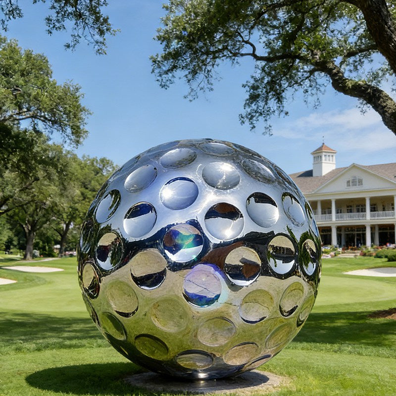 golf ball sculpture