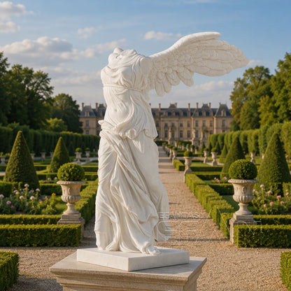 Winged Victory Marble Statue Nike of Samothrace Replica