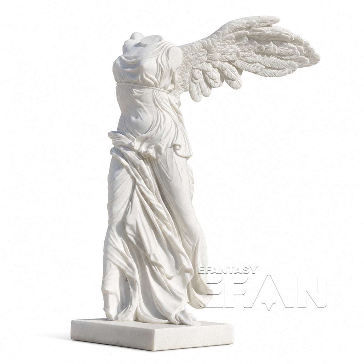 Winged Victory Marble Statue Nike of Samothrace Replica