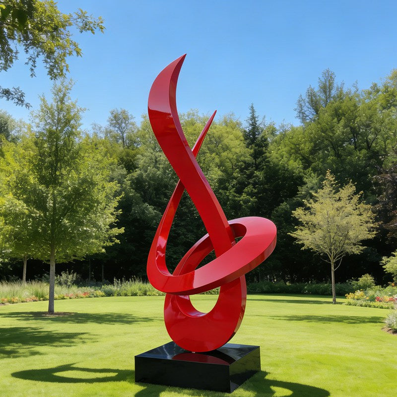 Abstract Stainless Steel Growth Sculpture CSS-014